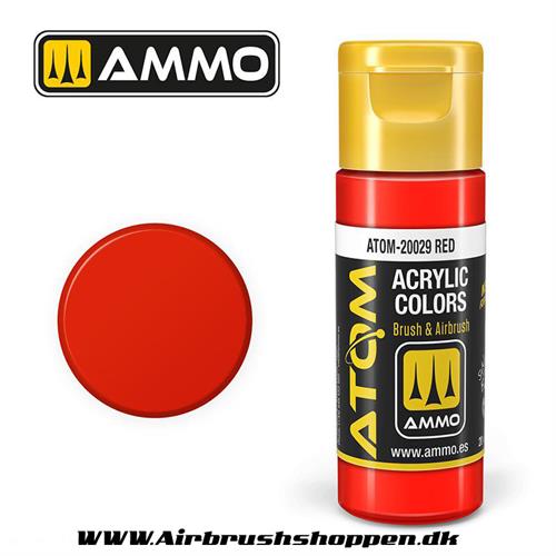 ATOM-20029 Red  -  20ml  Atom color